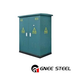 Трансформатор на 75 кВА, установленный на подставке